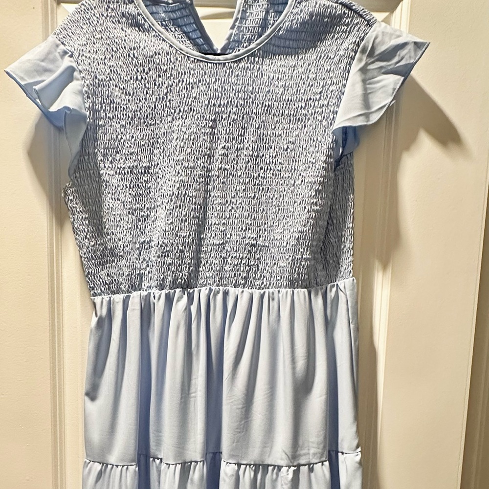 Charming Baby  Blue Dress